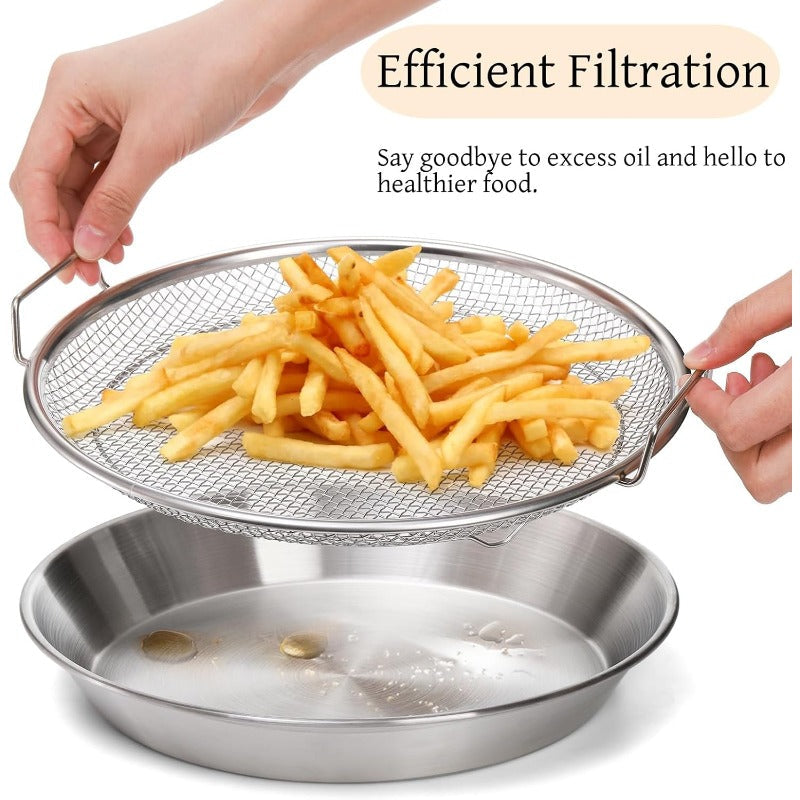 Durable Steel Fry Drainer