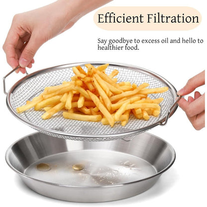 Durable Steel Fry Drainer