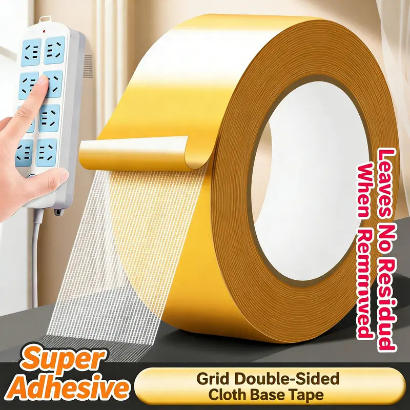 High-Tack Double-Sided Mesh Tape