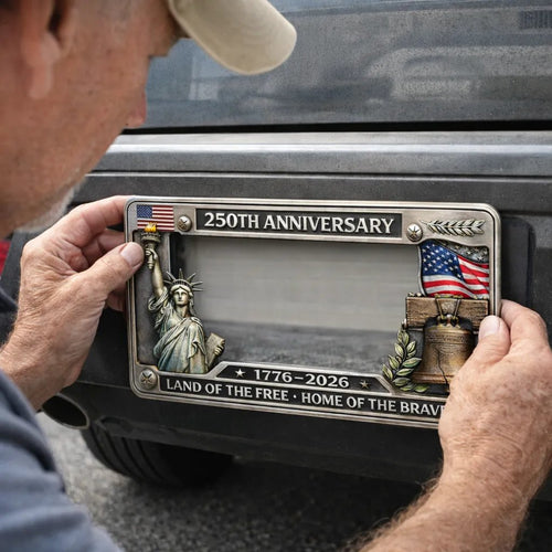 🔥 🇺🇸 250th Anniversary Commemorative License Plate Frame🗽