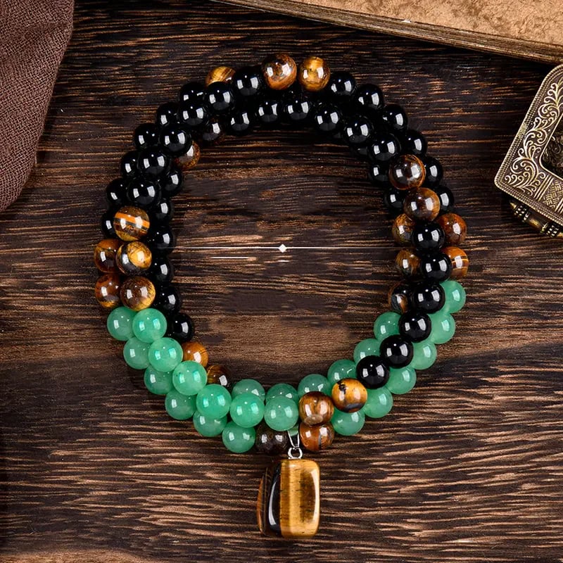 🔥This Week Sale 59% OFF⏰✨Bohemian Natural Stone Beaded Necklace🎁