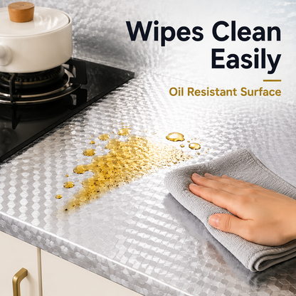🔥 LAST DAY 50% OFF-Peel & Stick Kitchen Makeover Film – Waterproof DIY Countertop & Cabinet Cover