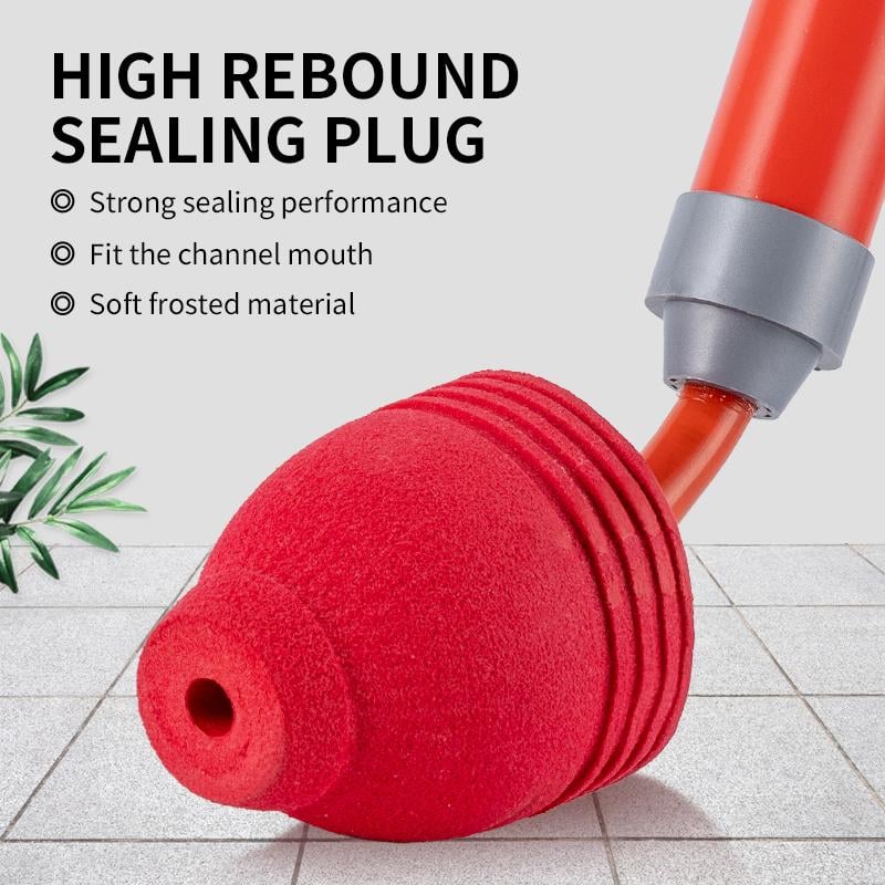 One-shot toilet plunger