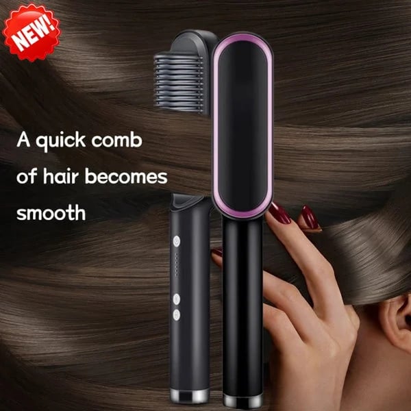 💖49% OFF💖-Negative Ion Hair Straightener Styling Comb
