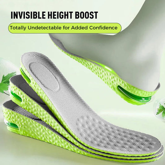 📢📢¡49% DE DESCUENTO! ⏰ Cómodas plantillas con amortiguación que aumentan la altura: ¡camina sin esfuerzo y con estilo!👟