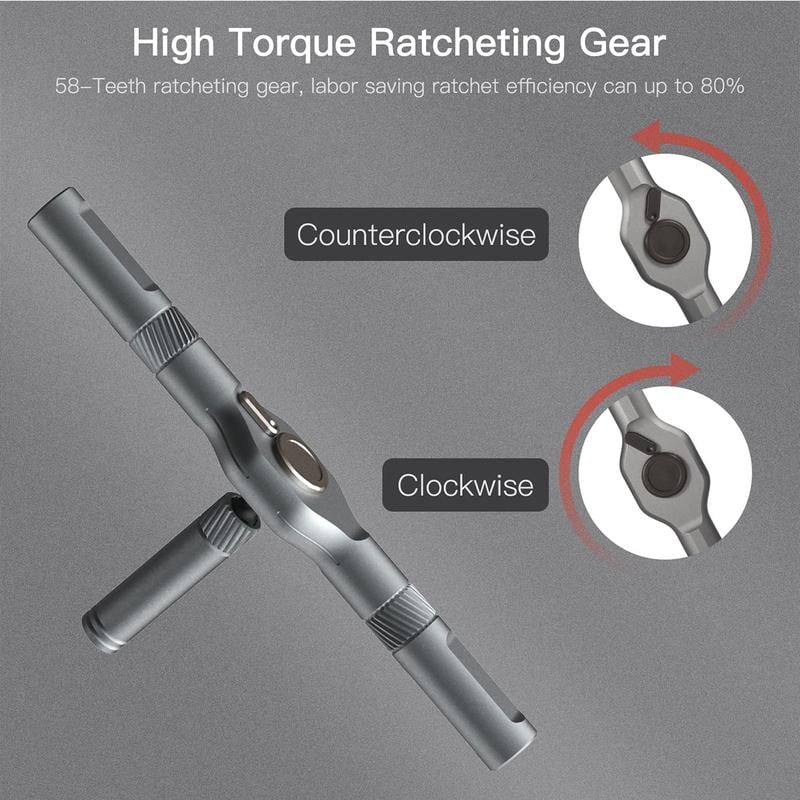 💥switchable screwdriver shape to adapt to various home repairs