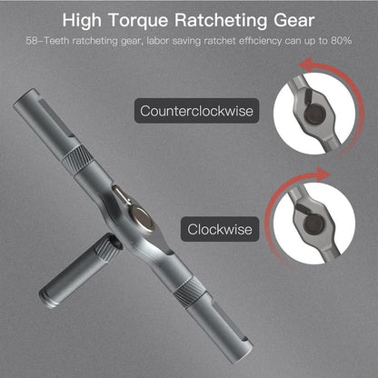 💥switchable screwdriver shape to adapt to various home repairs