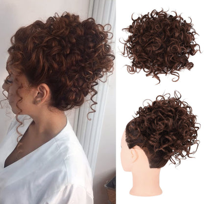 ⏰Drawstring wig hair