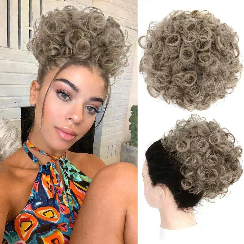 ⏰Drawstring wig hair
