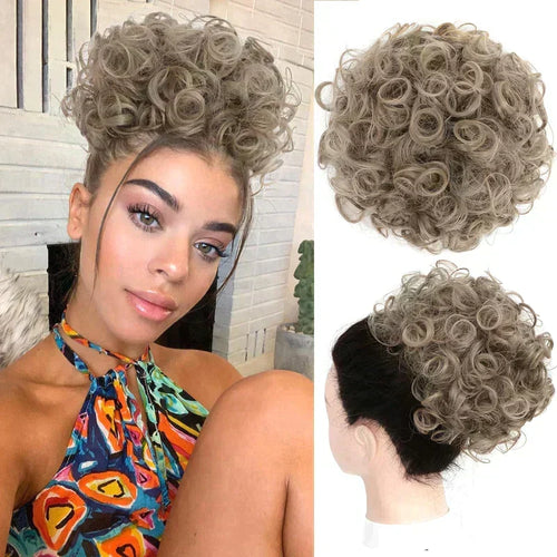 ⏰Drawstring wig hair