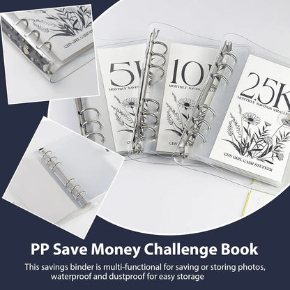 📢📢49% OFF !! ⏰💰 12-Month Envelopes Money Saving Challenge Binder