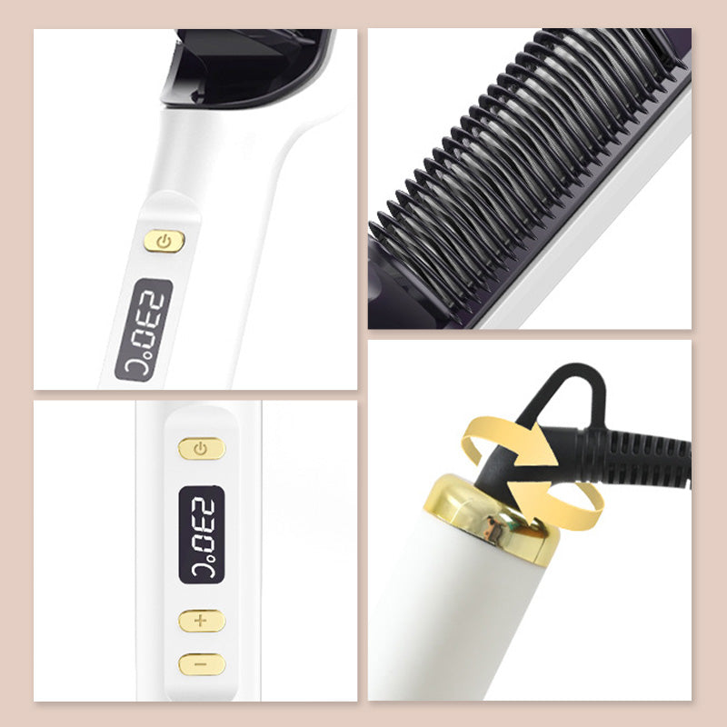 Negative Ion Double Use Automatic Comb
