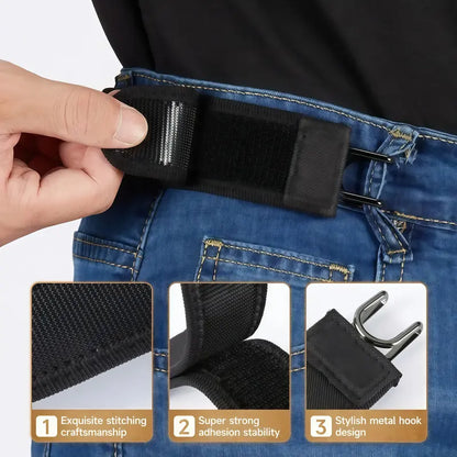 2026 Tactical Metal Hook Elastic Belt