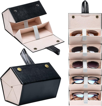 🕶️Sunglasses Organizer—Folding Glasses Jewelry Storage Case