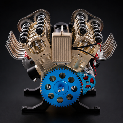 🏎️🛠️The Ultimate Desktop Masterpiece: Miniature V8 Small-Block Static Model Kit