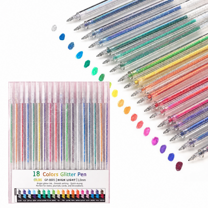 🎁 Glitter Gel Pen Set