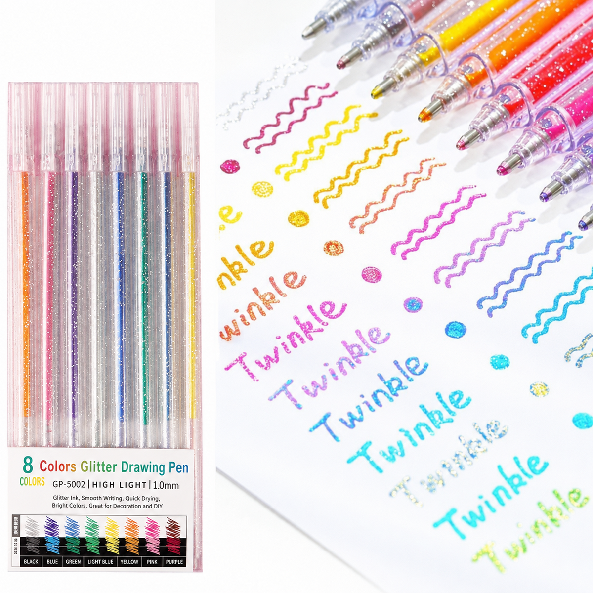 🎁 Glitter Gel Pen Set