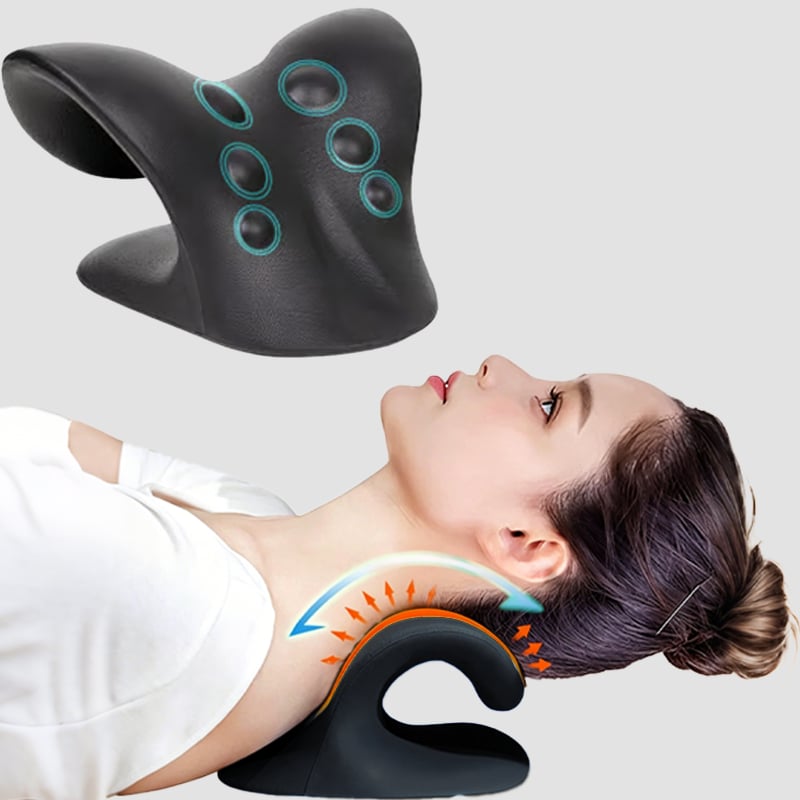 🔥HOT SALE🔥Neck Stretcher ,Neck Hump Corrector,Neck and Shoulder Relaxer Cervical Traction Device Pillow