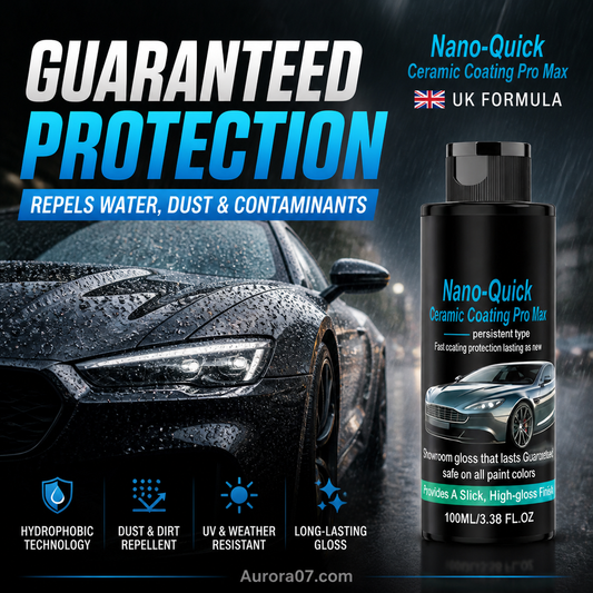 💐 ¡50% DE DESCUENTO! Spray Cerámico Nano de Alto Brillo – Brillo Espejo y Protección Duradera ✨🚗 【Oferta Limitada】