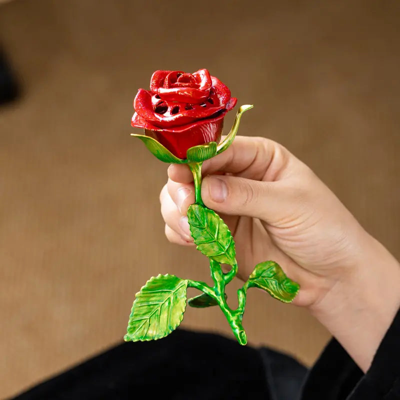 Rose Aroma Meditation Incense Burner