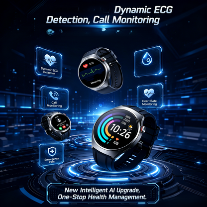 🔥Limited Time 50% OFF❤️Flagship Smartwatch for Health Protection, 24/7 Health Data Center🥰