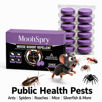 🐭 All-Natural Peppermint & Cinnamon Pest & Rodent Repellent Pucks 🕷️🐍