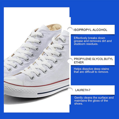 Water-free Sneaker Cleaner
