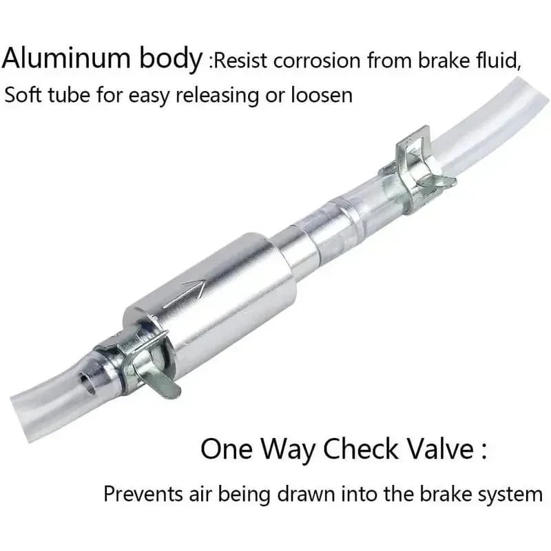 💥 Brake Bleeder Hose Kit – Easy One-Person Bleeding