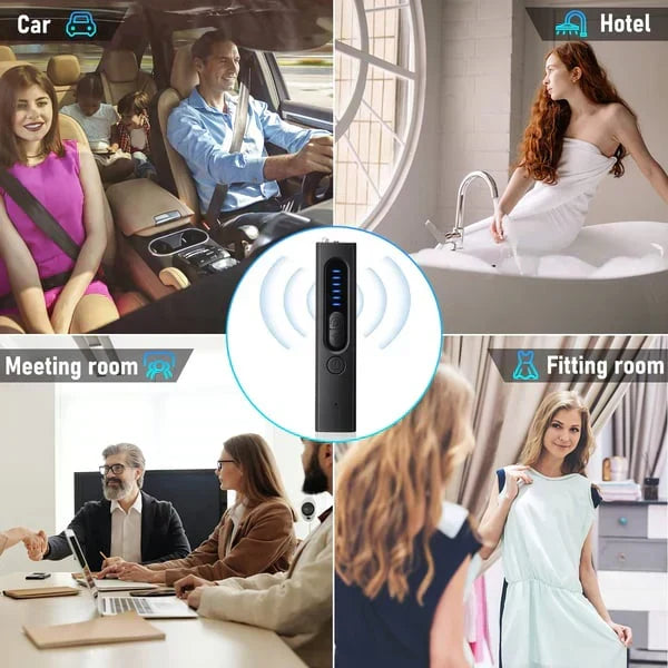 ✨ Hidden Camera & GPS Detector with 5 Search Modes and LCD Screen for Personal Protection