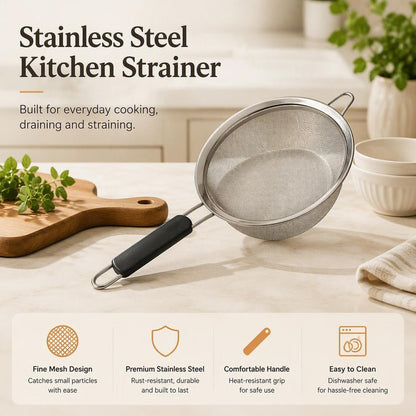 Household Stainless Steel Strainer