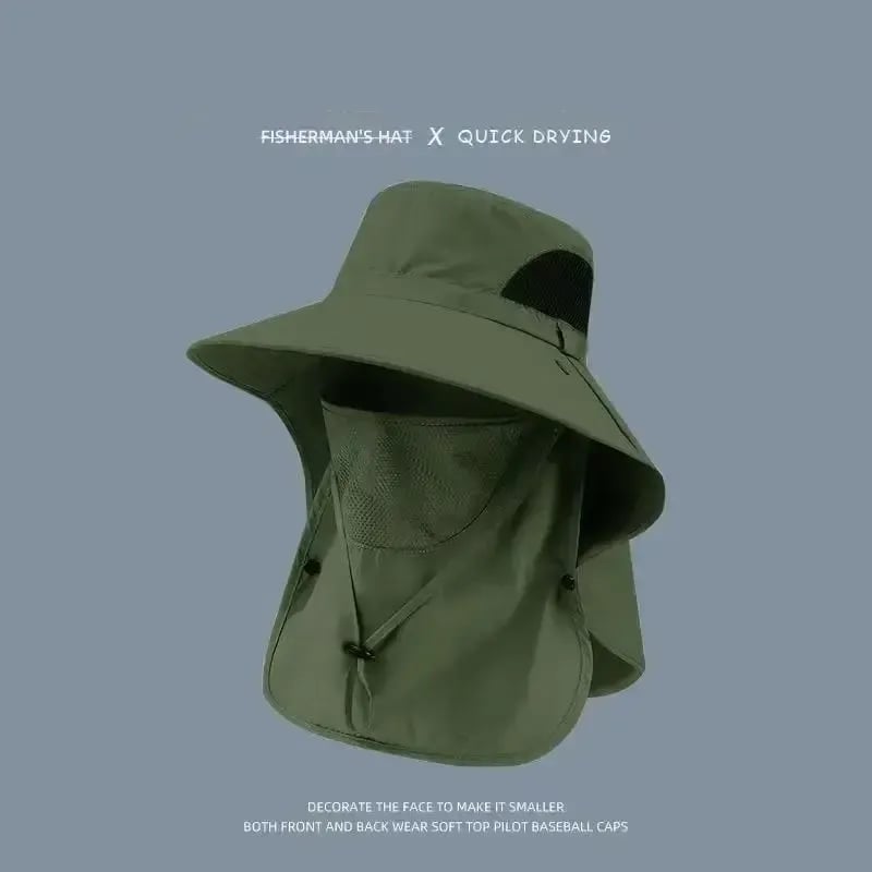 🔥LAST DAY 47% OFF🎣- Unisex adventure sun hat - provides ultimate UV protection for all terrains.