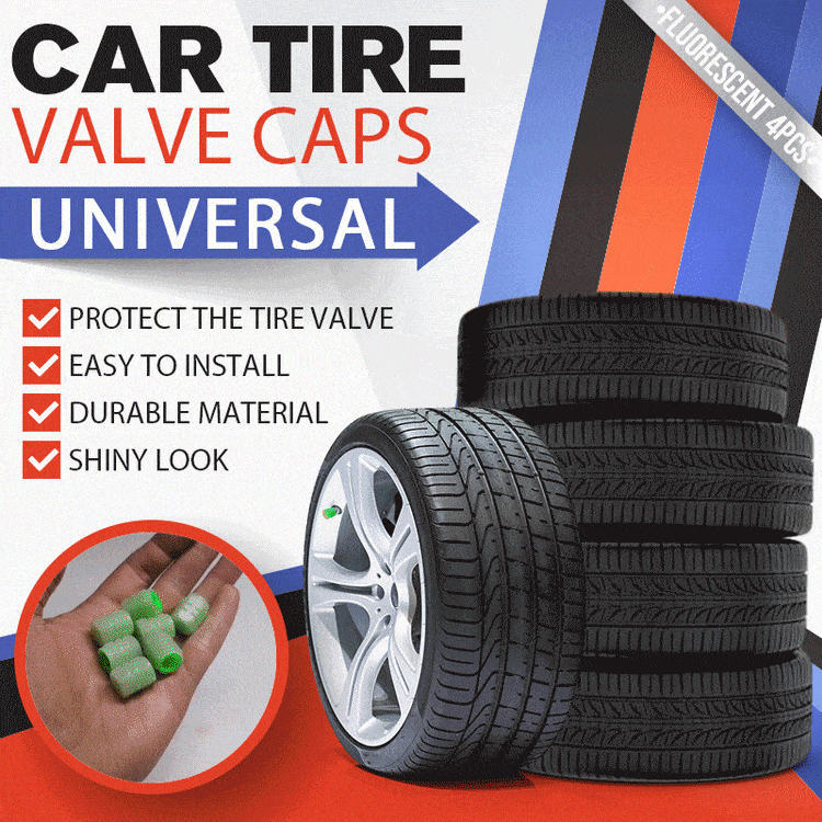🔥🚗Glow-in-the-Dark Tire Caps 💡
