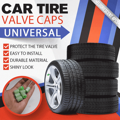 🔥🚗Glow-in-the-Dark Tire Caps 💡