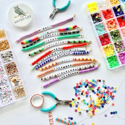 Clay Beads Bracelet Making Kit