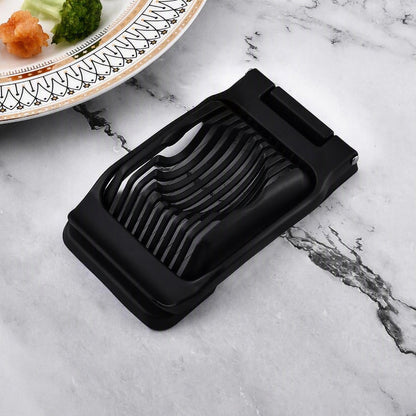 Aluminum Hinged Two-Way Egg Slicer with Stainless Steel Wires