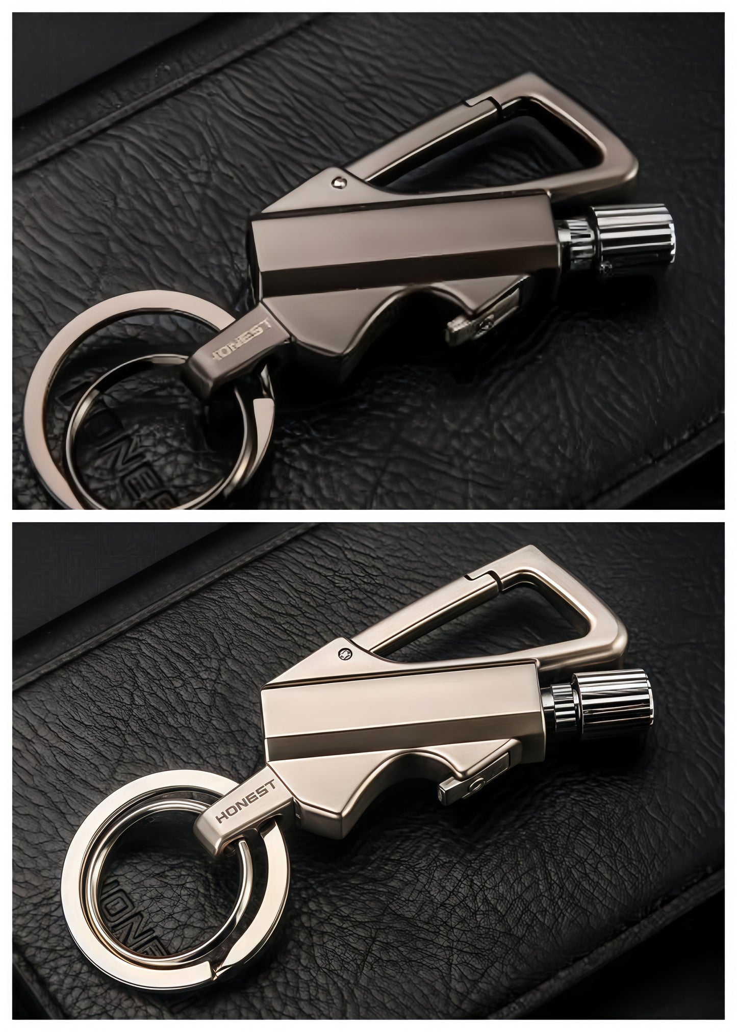 ✨Permanent Match Infinity Lighter with Multitool Keychain Bottle Opener
