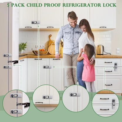 Proof Refrigerator Lock