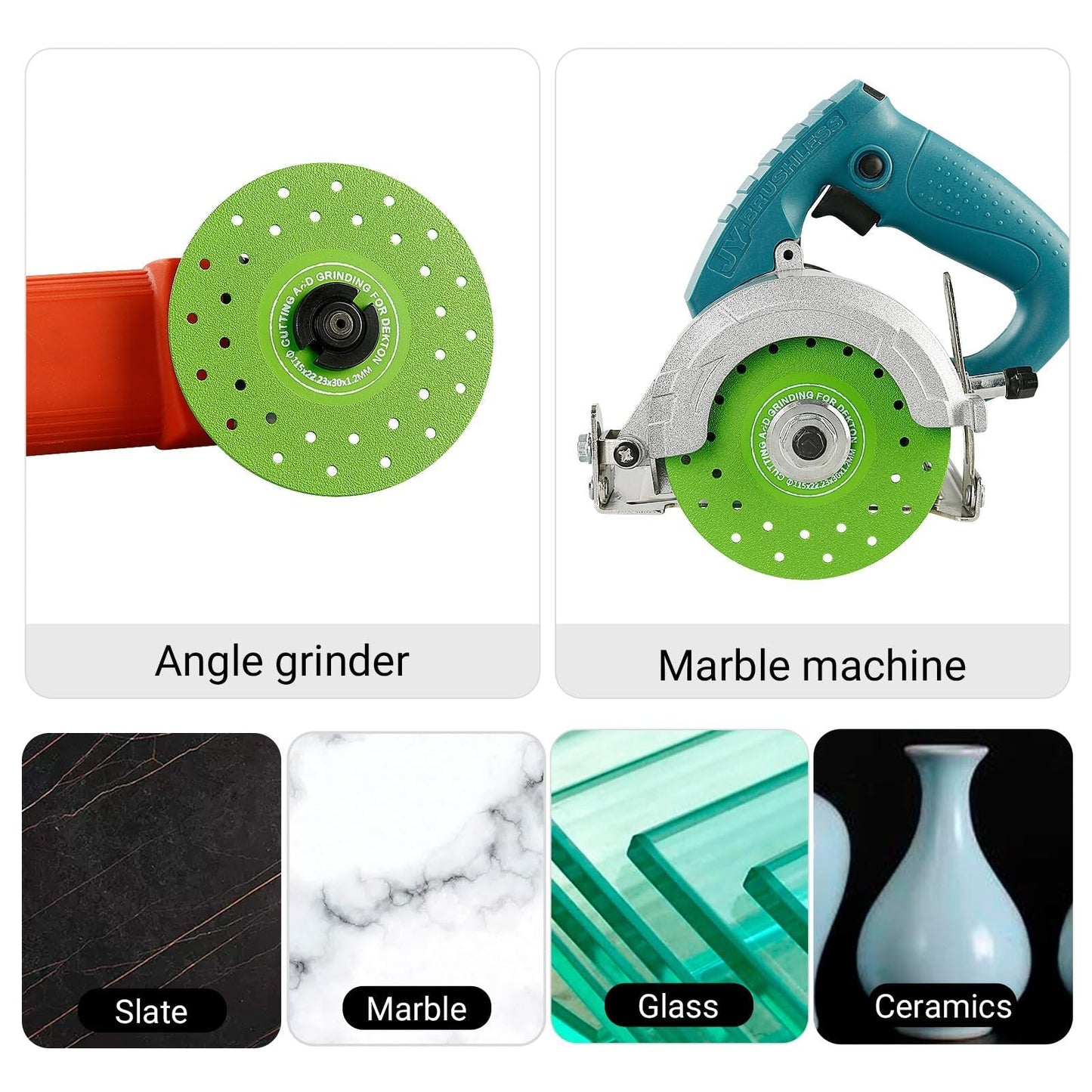Professional 4.5" Ultra-Thin Diamond Precision Grinding Discs