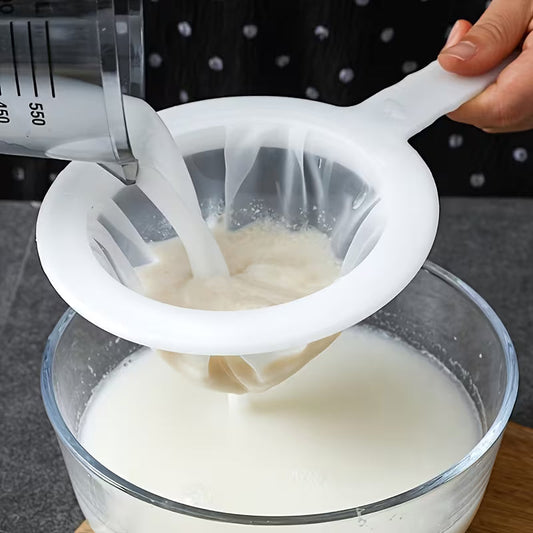 🥣🌿 Colador de malla fina de 100 micras | Red de filtro colgante