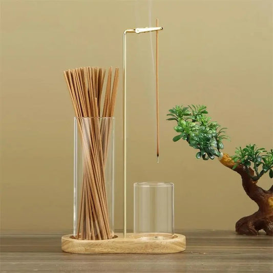 2 en 1 Porta Incienso y Velas (Sin Fragancia)