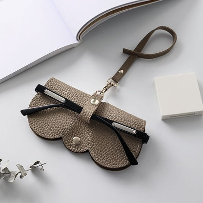 ✨Bolsa para gafas de sol de cuero sintético suave👓️