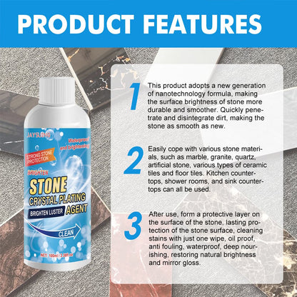 🔥Stone Stain Remover Cleaner (Effective Removal of Oxidation, Rust, Stains)