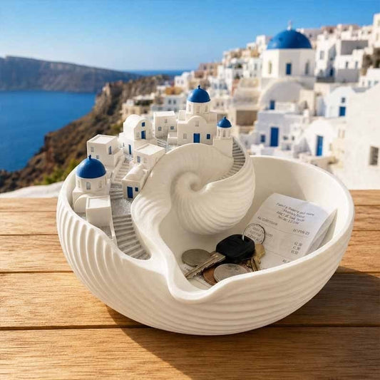 🌊Último día 49% DE DESCUENTO - Cuenco vaciabolsillos Santorini
