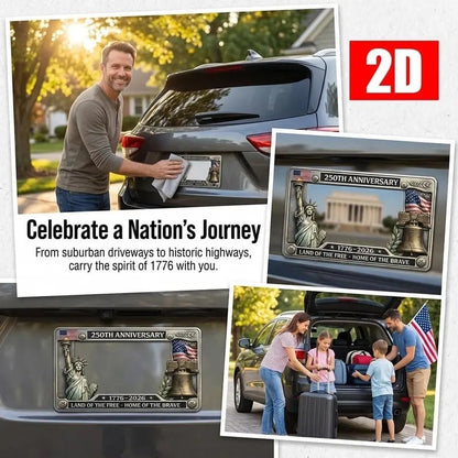 250th Anniversary Commemorative License Plate Frame