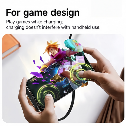 240W SuperCharge 360° Rotating Invisible Stand Detachable 2-in-1 Charging Cable