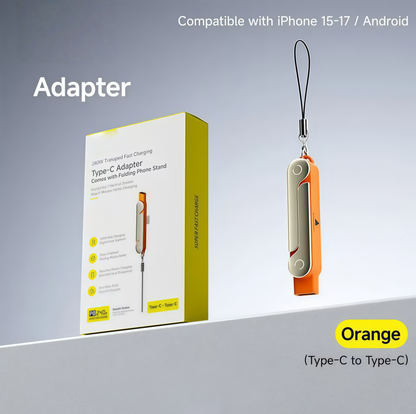 240W SuperCharge 360° Rotating Invisible Stand Detachable 2-in-1 Charging Cable
