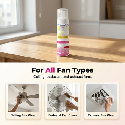 Spray Limpiador de Ventiladores sin Enjuague (100 ml)
