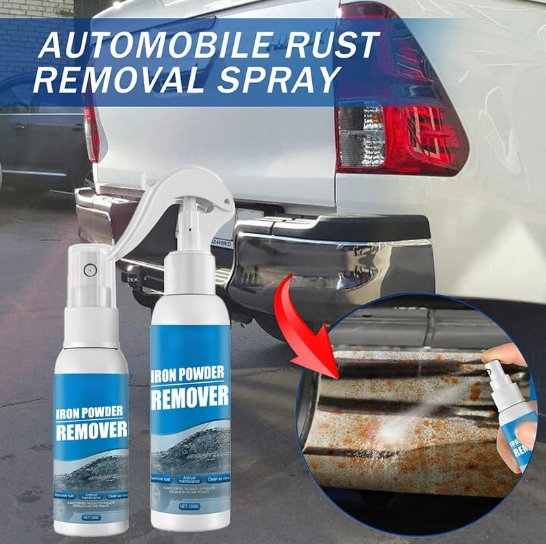 Rust Doesn’t Stand a Chance. Just spray and wipe — watch years of rust disappear in seconds.