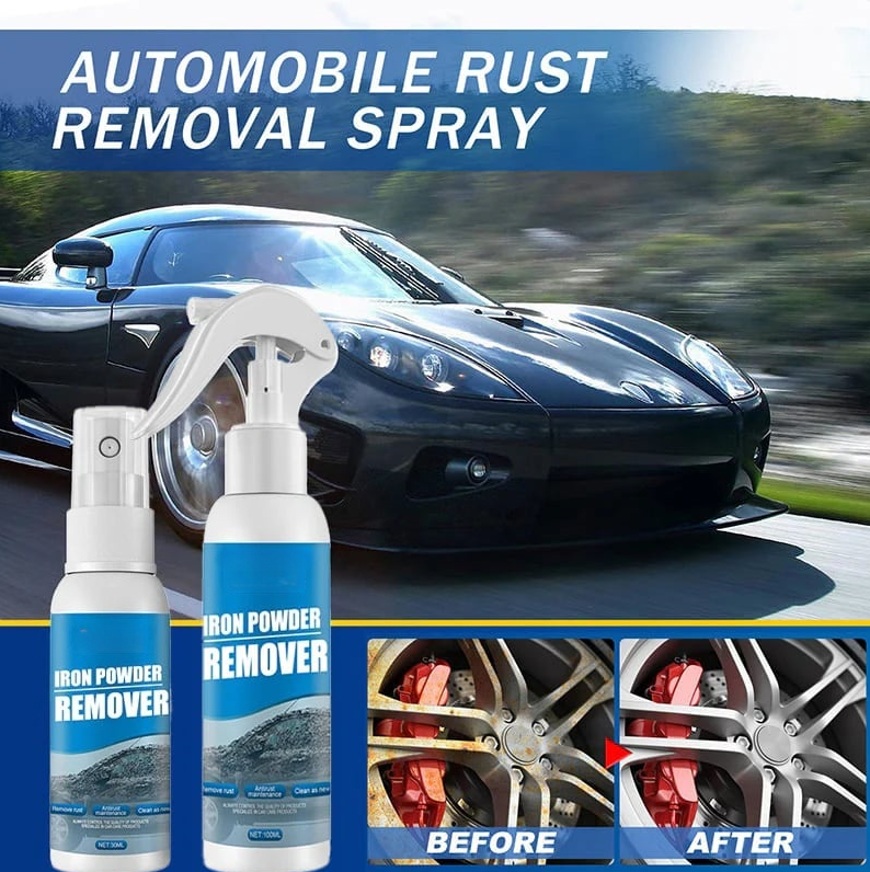 Rust Doesn’t Stand a Chance. Just spray and wipe — watch years of rust disappear in seconds.