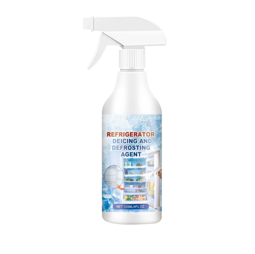 🧊 Buy 2 Get 1 Free | Defrosting Spray for Fridge Freezer 🎁 Includes Free Spatula